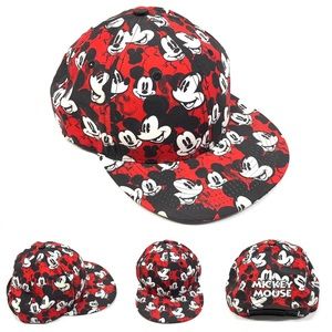 Disney Mickey Mouse All Over Print Snapback Hat